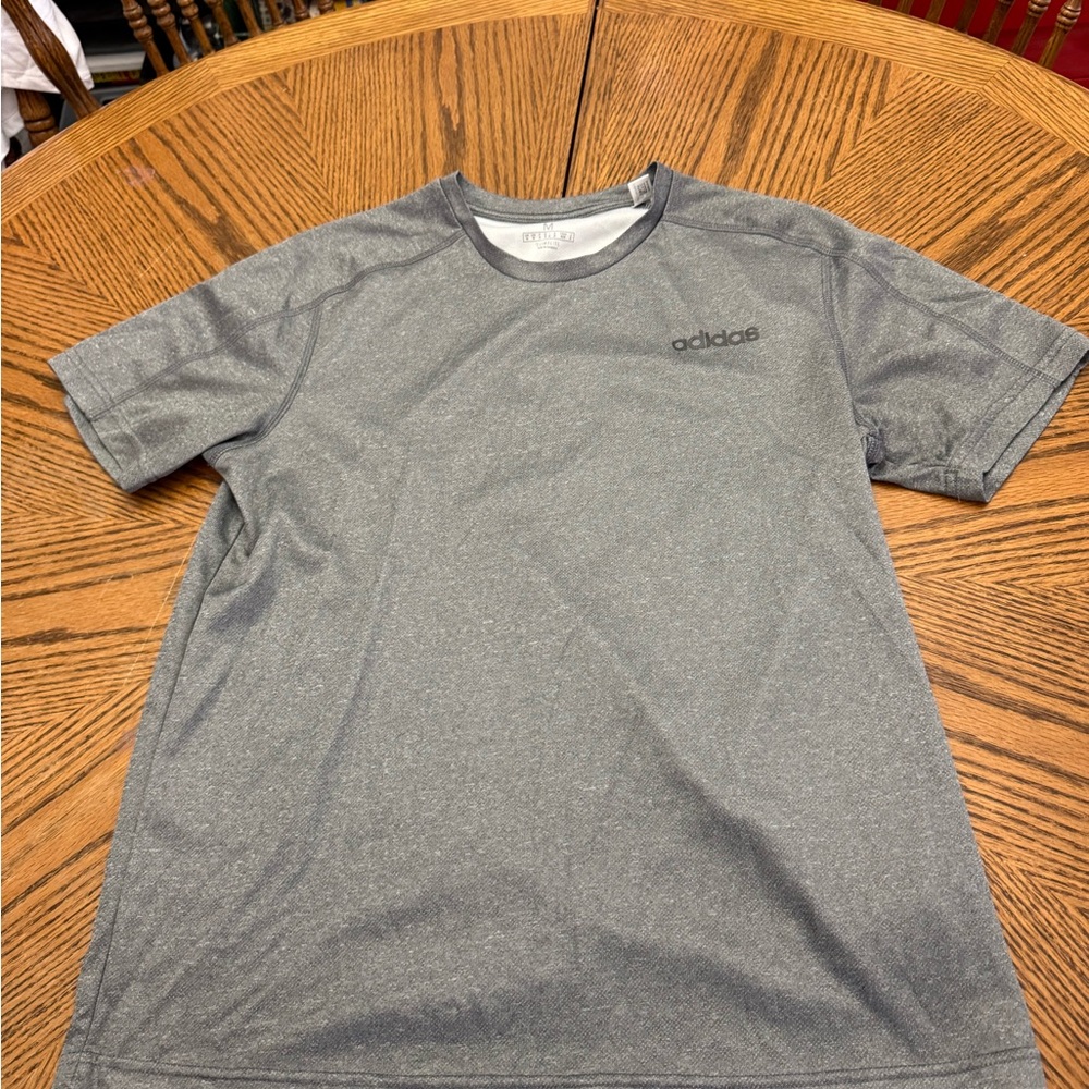adidas Gray Short Sleeve Tee